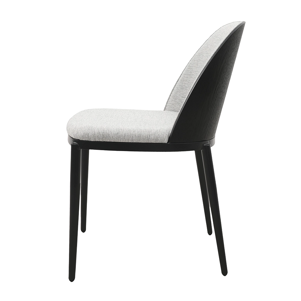 3 High back dining chair with cushion seat and back