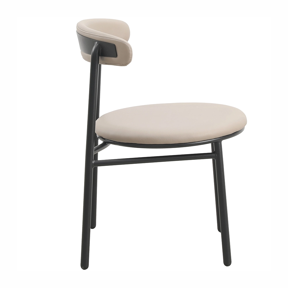 3 Round cushion seat ding chair