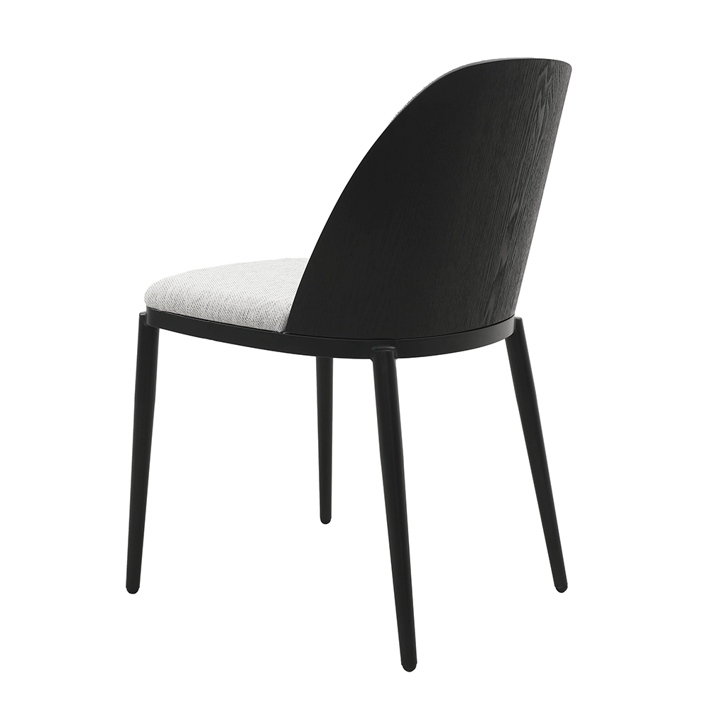 4 High back dining chair with cushion seat and back