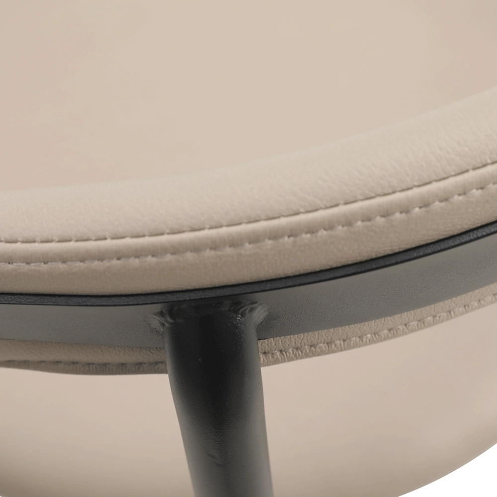 6 Round cushion seat ding chair