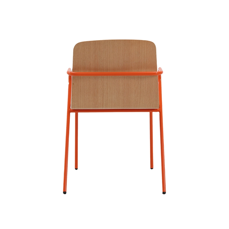DC-1877 (5) Bent plywood seat school chair