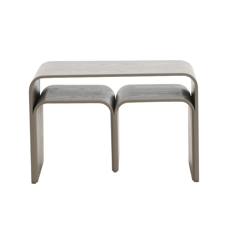 TT-S235 (4) Bent plywood side table