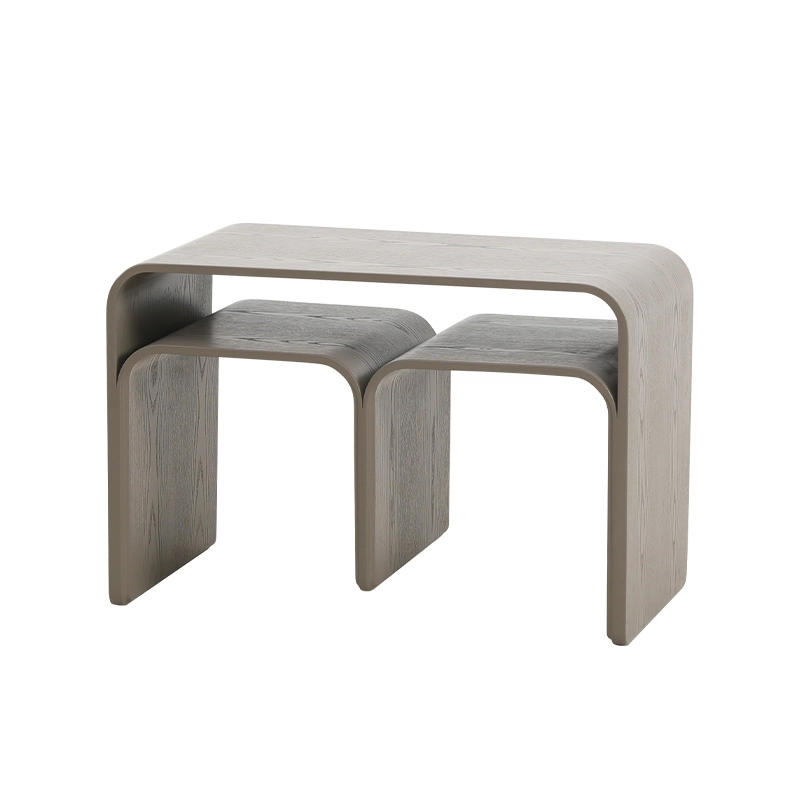 TT-S235 (5) Bent plywood side table